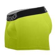 ErgoWear Body-Defining HIP Boxer Trunks Sporty Long Boxer Lime Green 1187 - SexyMenUnderwear.com