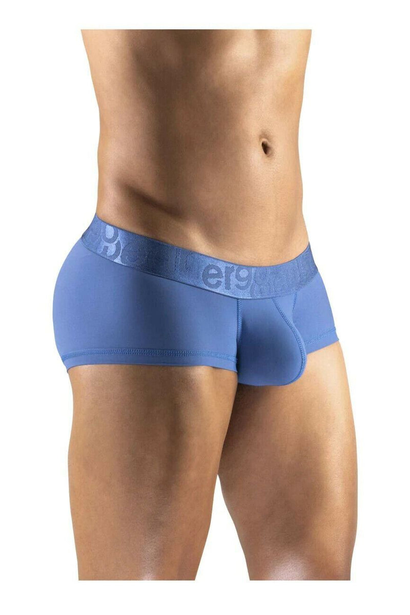 ErgoWear Boxer Briefs MAX XV Silky Boxer Stetchy Microfiber Stone Blue 1175 32 - SexyMenUnderwear.com
