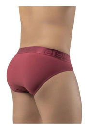 ErgoWear Brief FEEL XV Briefs Quick Dry Resilient Fabric Burgundy 1196 52 - SexyMenUnderwear.com
