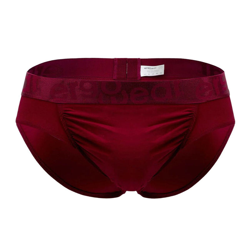 ErgoWear Brief FEEL XV Briefs Quick Dry Resilient Fabric Burgundy 1196 52 - SexyMenUnderwear.com