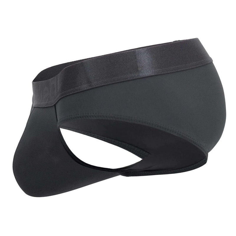 ErgoWear Briefs MAX XX Stretchy Microfiber Brief Dark Gray 1288 68 - SexyMenUnderwear.com
