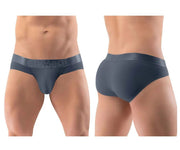 ErgoWear Briefs MAX XX Stretchy Microfiber Brief Dark Gray 1288 68 - SexyMenUnderwear.com