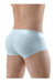 ErgoWear Elastic Boxer Trunks MAX XX 3D-Pouch Hyper Soft Fabric in Aqua 1301 64 - SexyMenUnderwear.com