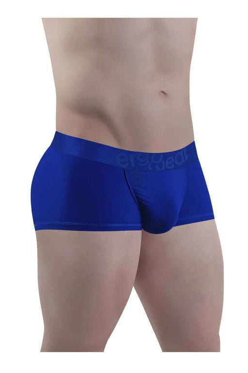 ErgoWear Feel XX Boxer Trunks Stretch Contoured Pouch Electric Blue 1411 - SexyMenUnderwear.com