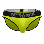 ErgoWear Hip Bikini Style Brief Super Sleek Microfiber Quick Dry Lemon 1186 13 - SexyMenUnderwear.com