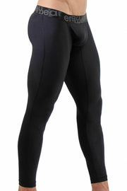 ErgoWear Leggings Feel XV Long Johns Soft Man Legging 3d Pouch Black 0890 - SexyMenUnderwear.com