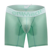 ErgoWear Long Boxer Briefs MAX SE Midcut Boxer Mint Green 1314 - SexyMenUnderwear.com