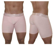 ErgoWear Long Boxer FEEL XV Extra Room Pouch Trunk Gatsby Pink 0845 23 - SexyMenUnderwear.com