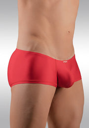 ERGOWEAR Mini Boxer X4D Enhancing Pouch Hyper Soft Fabric Red 1235 - SexyMenUnderwear.com