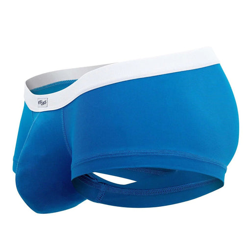 ErgoWear Quick-Dry Boxer Trunks SLK Contour Pouch Calypso Blue 1373 24 - SexyMenUnderwear.com