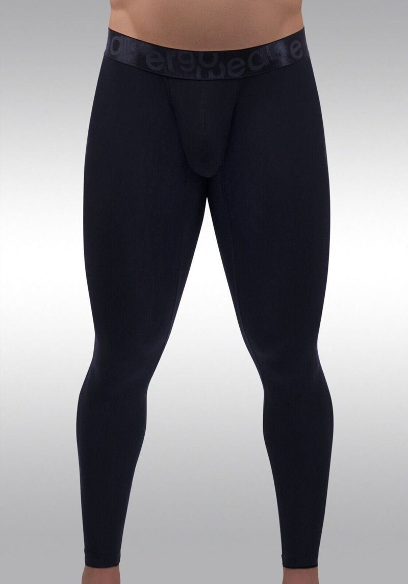 ErgoWear Sports Leggings MAX XX Pouch Hybrid Long Johns Black 1349 - SexyMenUnderwear.com