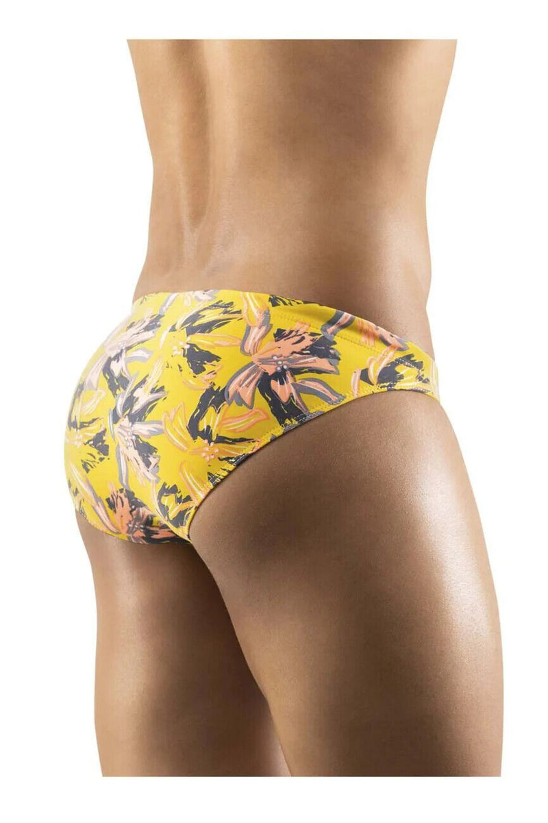 ErgoWear Swim Briefs FEEL Sleek and Stretchy Swimwear Yellow 1224 46 - SexyMenUnderwear.com