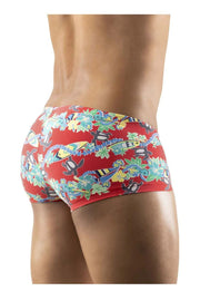 ErgoWear Swim Trunks FEEL Sleek & Stretchy Swimwear Red 1227 46 - SexyMenUnderwear.com