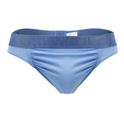 ErgoWear Thong FEEL XV Low Rise Super Soft Elastic Thongs Stonewash Blue 1203 - SexyMenUnderwear.com