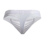 ErgoWear Thongs FEEL XV Low-Rise Super Soft Elastic Thong White 1199 - SexyMenUnderwear.com