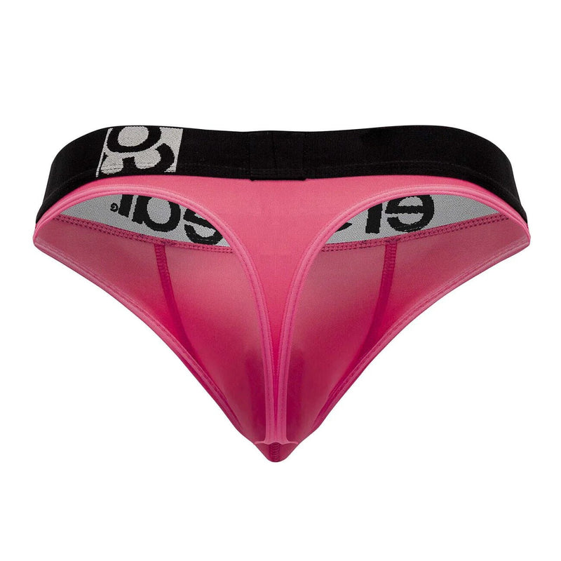 ErgoWear Thongs Hip Silky Soft Microfiber Thong Coral Pink 1362 - SexyMenUnderwear.com