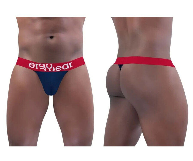 ErgoWear Thongs MAX SP Quick-Dry Sporty Thong Admiral Blue 1453 85 - SexyMenUnderwear.com