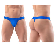 ErgoWear Thongs MAX XX Pure Luxury Soft Resilient Thong Cobalt 1291 66 - SexyMenUnderwear.com