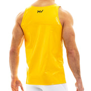 Fashion Modus Vivendi Tank-top Viral Vinyl Tanktop Unique Yellow 08031 43 - SexyMenUnderwear.com