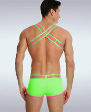 GARCON MODEL Shoulder Harness Lincoln Bright & Sexy harness One Size 10 - SexyMenUnderwear.com