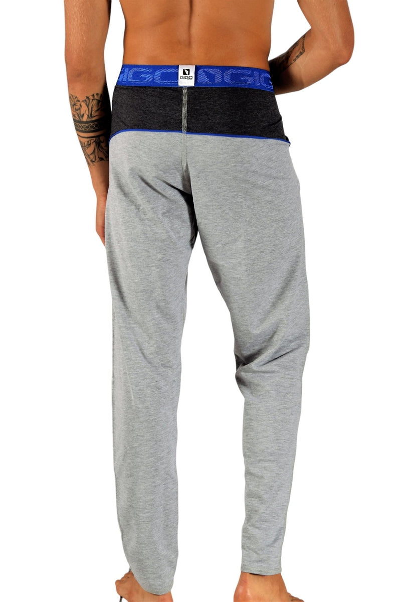 GIGO Mens Sport Leggings Gym Wear Sweat Pant Training Workout P24161 2 - SexyMenUnderwear.com