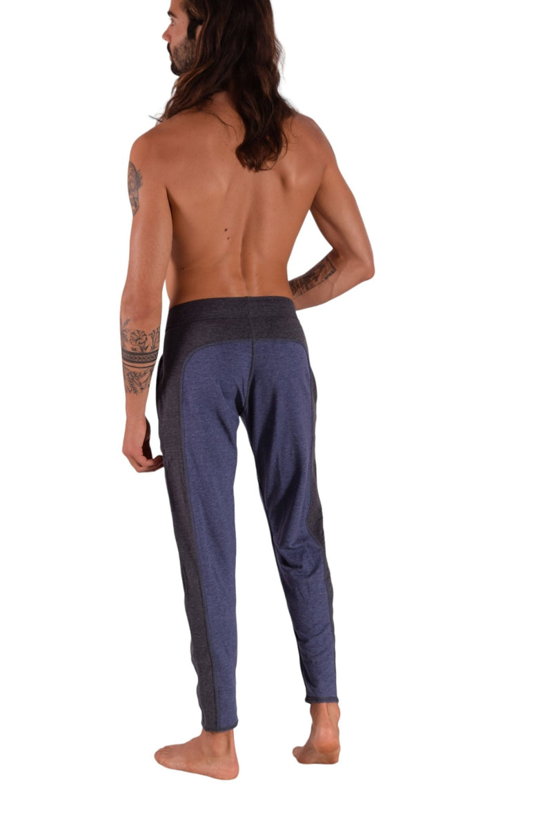 GIGO Sport Leggings Gym Wear Extra Soft Training Sweat Pants Athlectic Blue 3 - SexyMenUnderwear.com