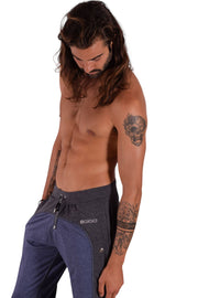 GIGO Sport Leggings Gym Wear Extra Soft Training Sweat Pants Athlectic Blue 3 - SexyMenUnderwear.com