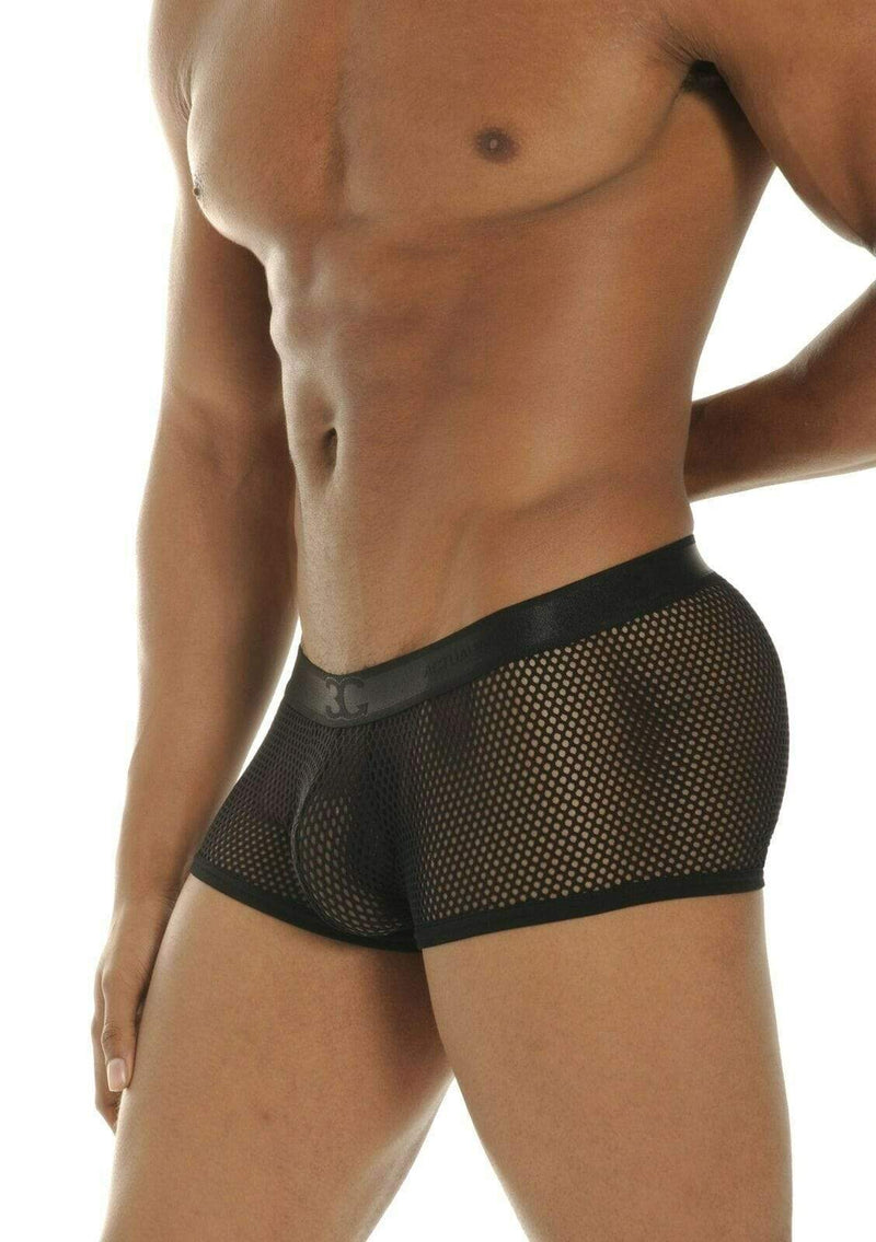Gregg homme Boxer 3G Catch Me Fish Net Black 2433 14 - SexyMenUnderwear.com