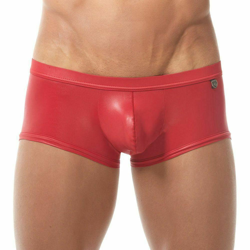 Gregg Homme Boxer Brief Boytoy Spandex Underwear Romantic Soft Red 95005 165 - SexyMenUnderwear.com
