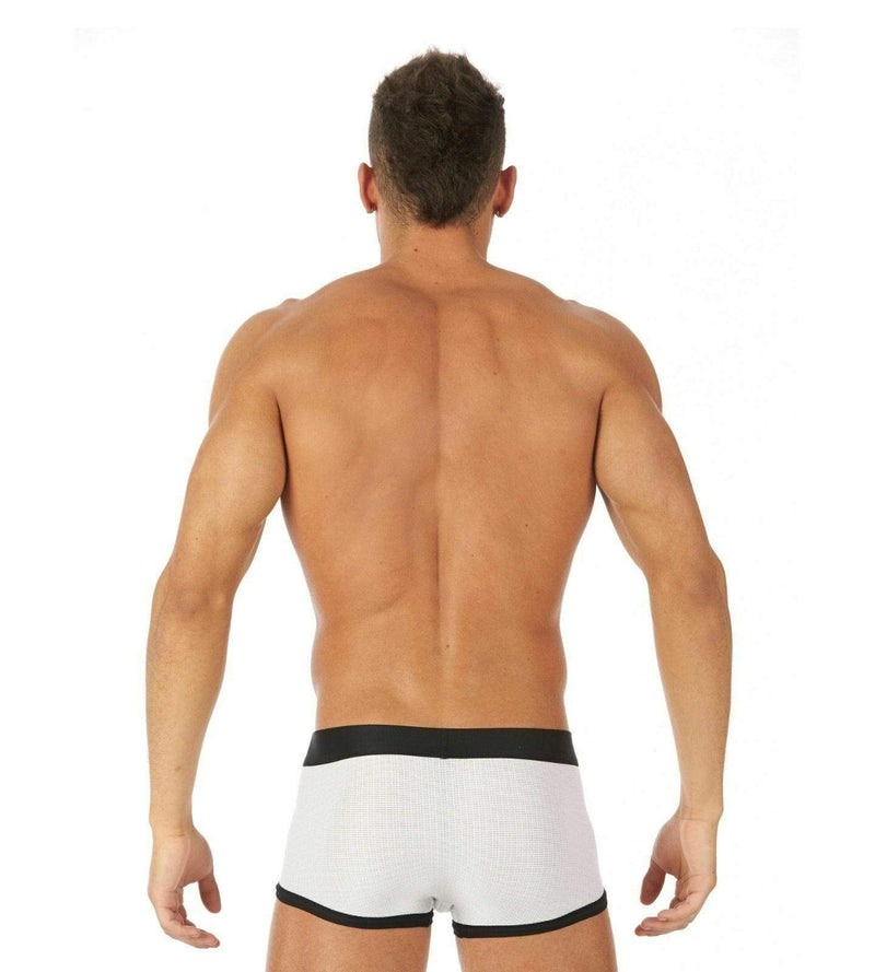 Gregg Homme Boxer Brief Gentlemen MicroModal Super Soft White 121605 110 - SexyMenUnderwear.com