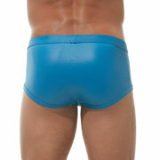 Gregg Homme Boxer Brief Luminous Boytoy Spandex Fabric Teal 95005 153 - SexyMenUnderwear.com
