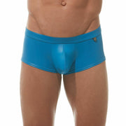 Gregg Homme Boxer Brief Luminous Boytoy Spandex Fabric Teal 95005 153 - SexyMenUnderwear.com