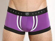 Gregg Homme Boxer Brief Push Up 2.0 Mini Boxers Padded Purple 142505 117 - SexyMenUnderwear.com