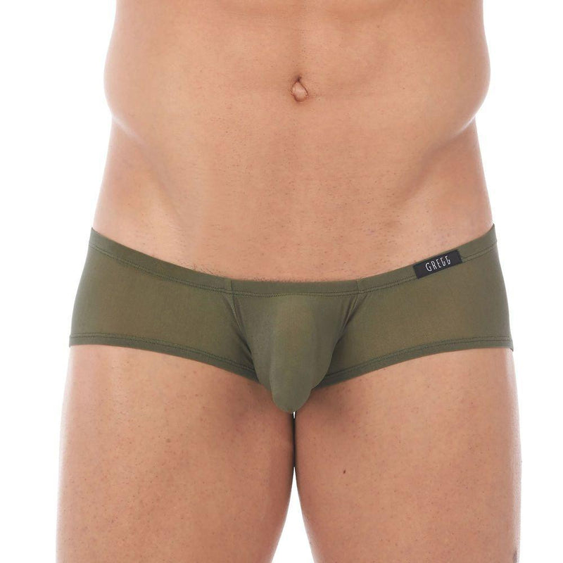 Gregg Homme Boxer Brief Torridz Hyper-Stretch High Spandex Khaki 87405 6 - SexyMenUnderwear.com