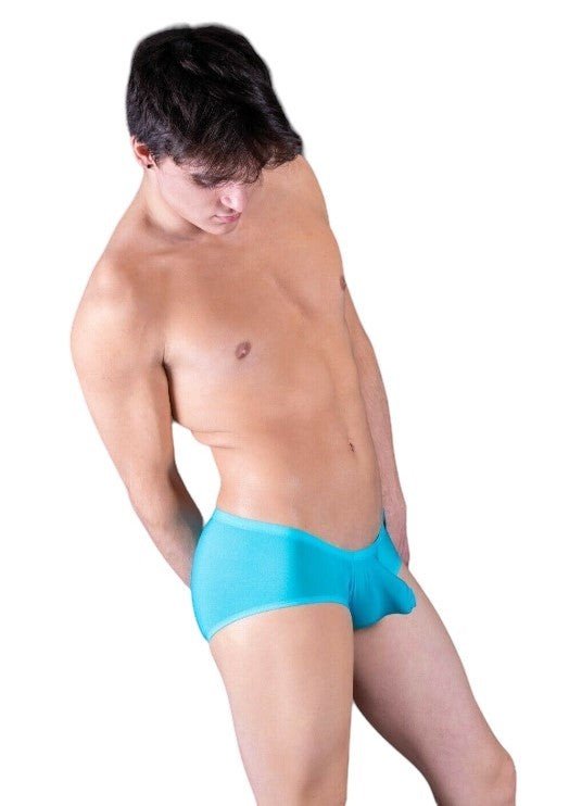 Gregg Homme Boxer Brief Torridz MicroFiber Light Fabric Aqua 87405 7 - SexyMenUnderwear.com