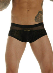 GREGG HOMME Boxer Brief TRYST Leopard Velvet Look Velour Luxury 130105 129 - SexyMenUnderwear.com