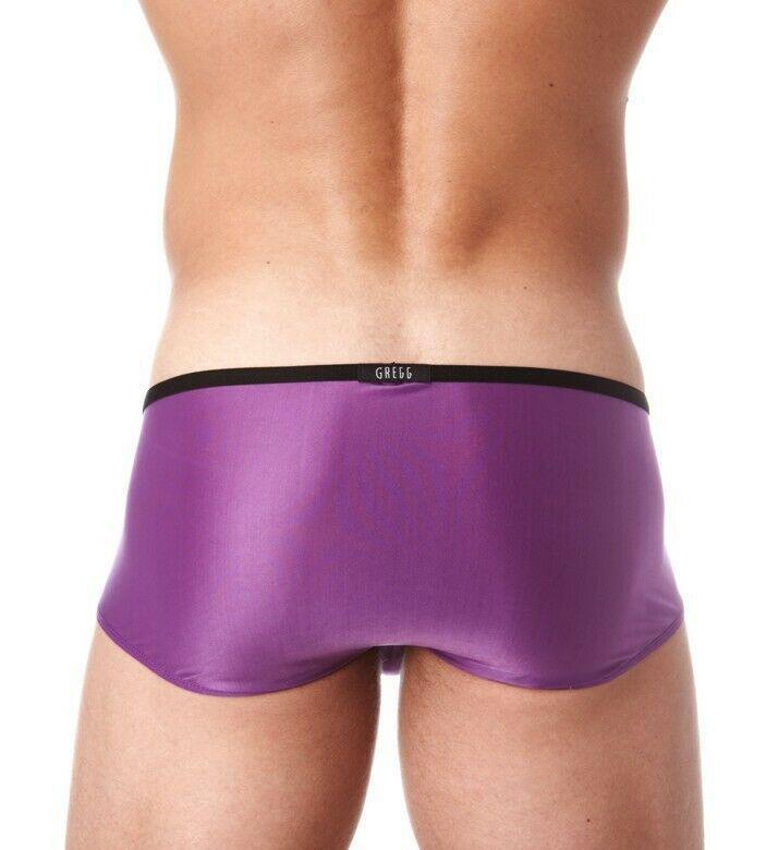 Gregg Homme Boxer Brief Voyeur Liquid Touch Purple 100605 38 - SexyMenUnderwear.com