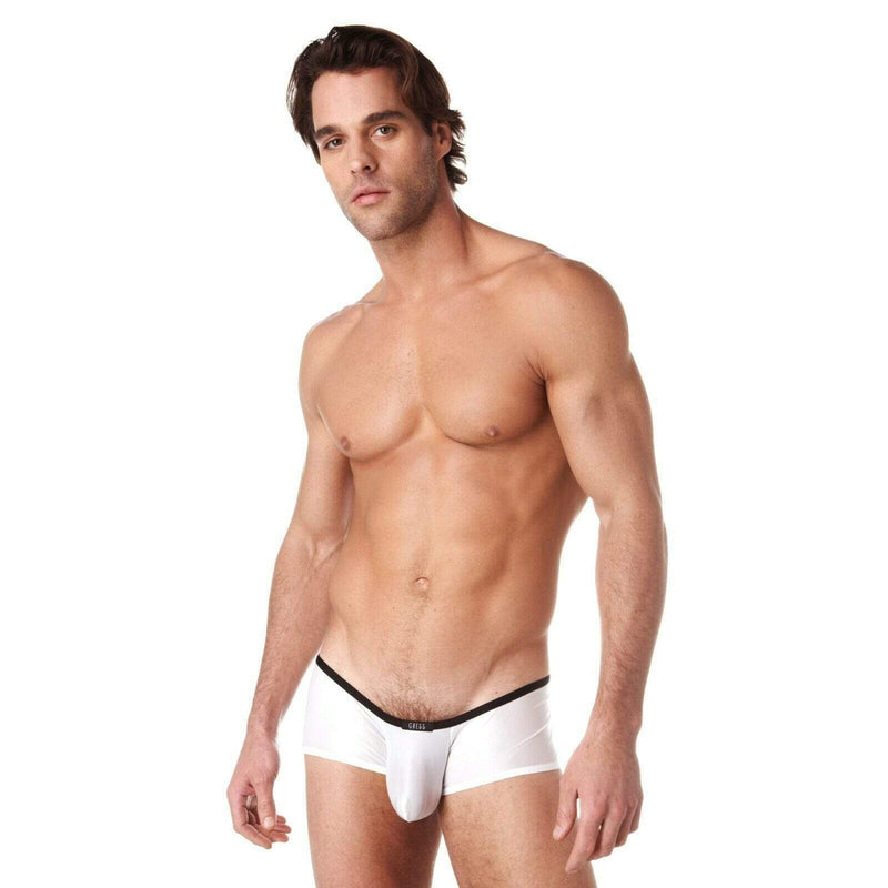 Gregg Homme Boxer Brief Voyeur Liquid Touch white 100605 39 - SexyMenUnderwear.com