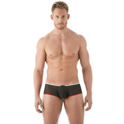 Gregg Homme Boxer Briefs Affair HyperStretch Sheer Knit Black 142305 96 - SexyMenUnderwear.com