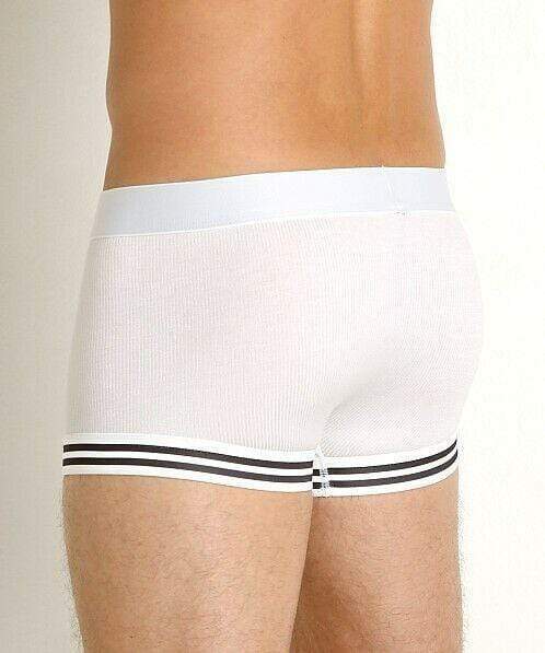 Gregg Homme Boxer Evoke Micro Modal Trunk White 160505 99 - SexyMenUnderwear.com