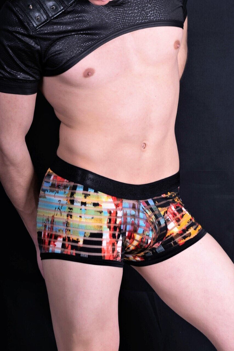 GREGG HOMME Boxer Short 3G STRIPPER Semi Sheer Multi Colours - SexyMenUnderwear.com