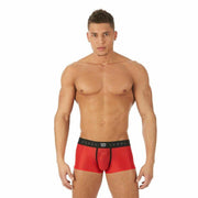 Gregg Homme Boxer Torridz Sheer Underwear Red 87465 15B - SexyMenUnderwear.com