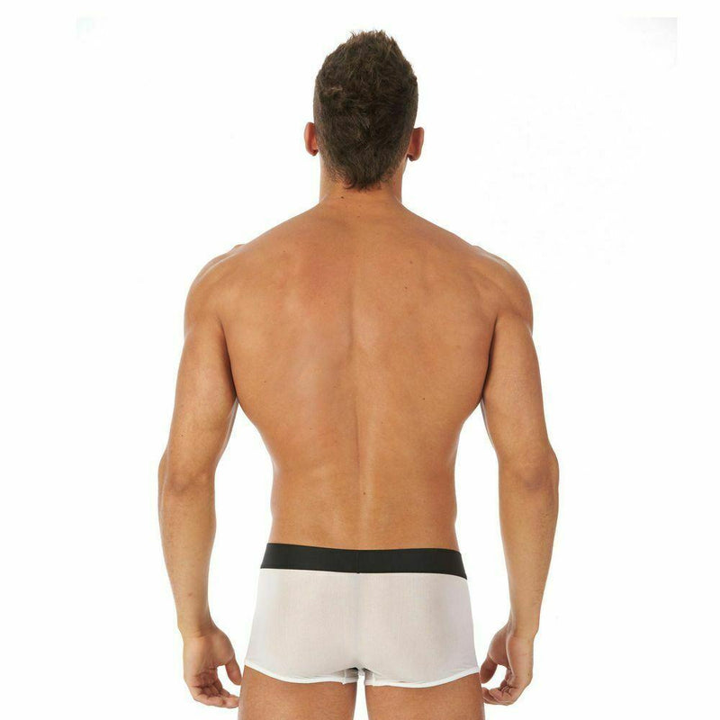 Gregg Homme Boxer Torridz Sheer Underwear White 87465 15 - SexyMenUnderwear.com