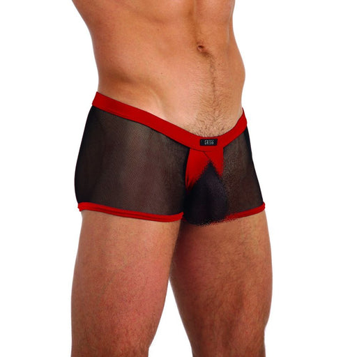 Gregg Homme Boxer X-Rated Maximizer Red 85005 100 - SexyMenUnderwear.com