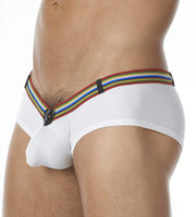 Gregg Homme Brazilian cut Boxer Brief Lover-Boy C-Ring White 122105 168 - SexyMenUnderwear.com