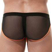 Gregg Homme Brief Avant-Garde See-Through Mesh Slip Orange 160403 94 - SexyMenUnderwear.com