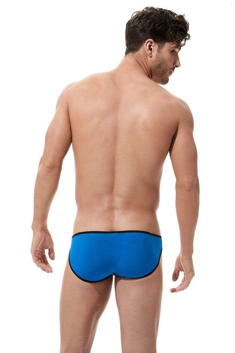 Gregg Homme Brief Super-Ero Slip Hyperstretch Bold Color Orange Royal 160303 97 - SexyMenUnderwear.com