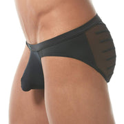 Gregg Homme Briefs Soiree Microfiber Laser-Cut Slip Homme 150103 100 - SexyMenUnderwear.com