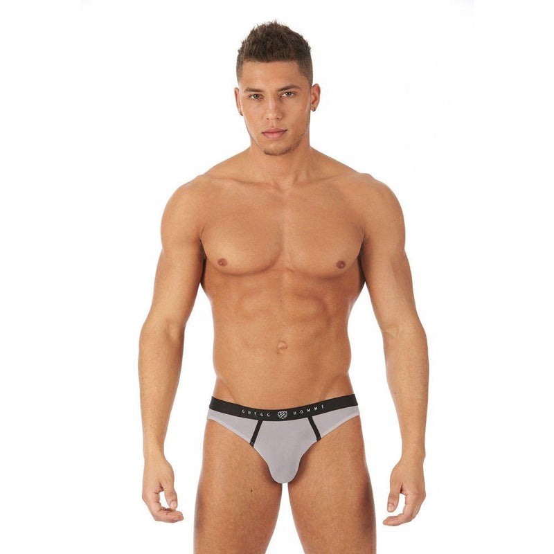 Gregg Homme Briefs Torridz Hyper-Stretch Brief Silver 87423 11 - SexyMenUnderwear.com