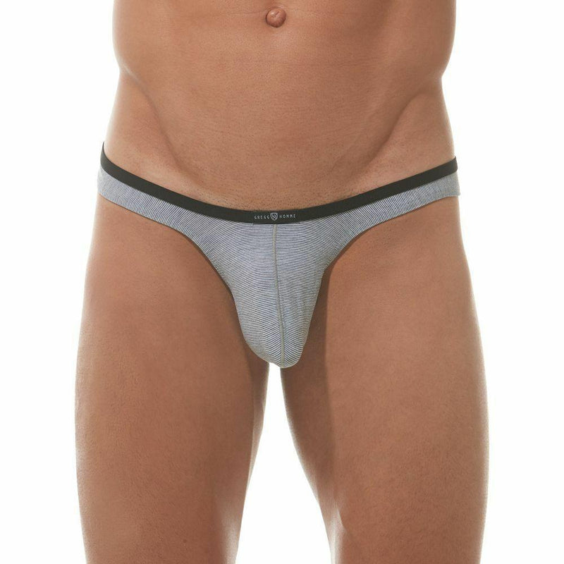 Gregg Homme FEEL IT Thongs Soft Microfiber Thong Black 162404 88 - SexyMenUnderwear.com